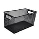 thumbnail image 3 of Cesta De Almacenamiento Rectangular De Malla Abierta Para Encimeras, Para Cocina, Picnic, Color Negro, 3 of 5