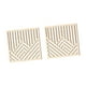thumbnail image 3 of Paneles De Esculturas Para Colgar En La Pared, Arte Geométrico De Madera Para Pared, Color Arce, 2 Uds., 3 of 5