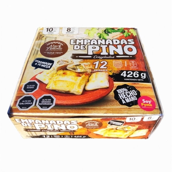 Empanadas De Pino Congeladas Mini, 1 Un