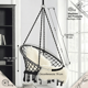 thumbnail image 2 of Silla Hamaca Colgante Redonda Interior Exterior Negro, 2 of 4