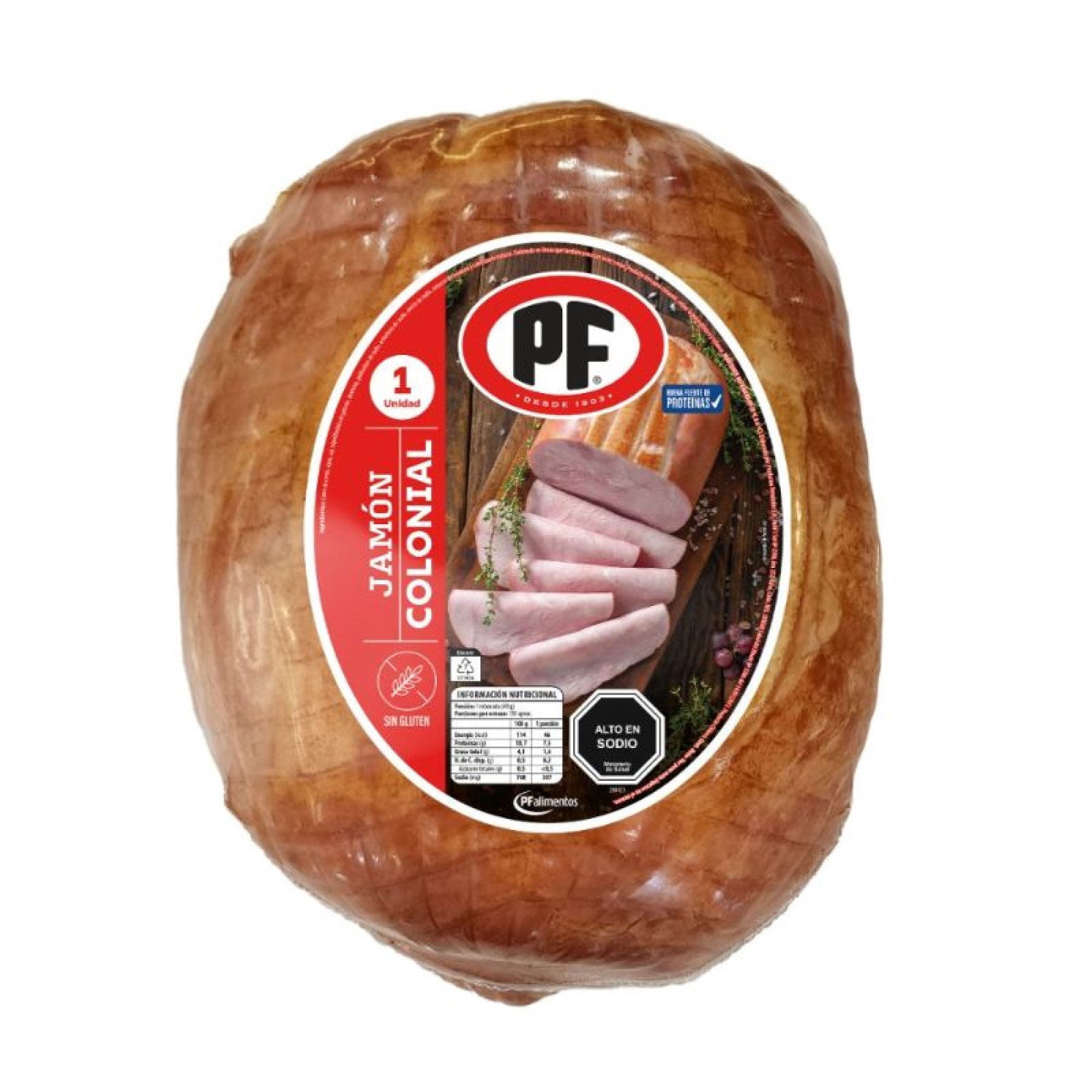 Jamón Colonial 250 g PF