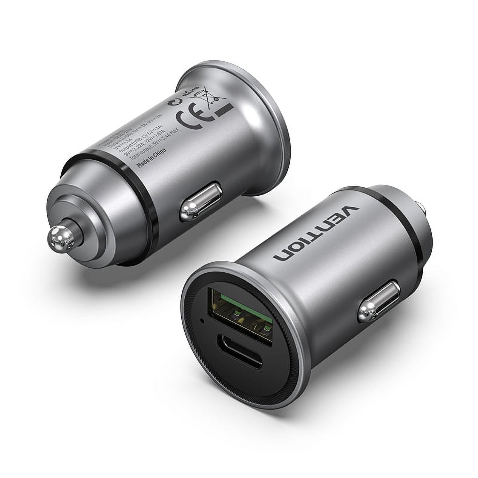 Cargador De Auto 20w - Dual -vention
