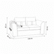 thumbnail image 3 of sofa esencia 2 cuerpos 2 puff, 3 of 4