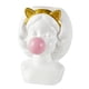 thumbnail image 1 of Linda Maceta Para Niña, Maceta Para Suculentas, Portalápices, Color Blanco Con Orejas De Gato, 1 of 3