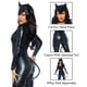 thumbnail image 2 of Disfraz de Leg Avenue Sexy Femme Fatale Cat Villain, negro, 2 of 5