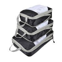 Bothyi - Compresión Equipaje Embalaje Organizador Bolsas Accesorios De Viaje Negro