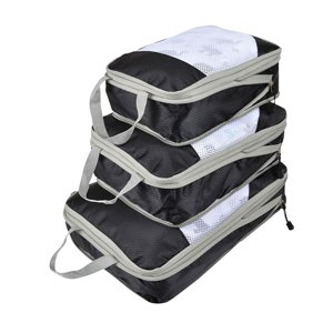 Bothyi - Compresión Equipaje Embalaje Organizador Bolsas Accesorios De Viaje Negro