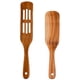 thumbnail image 1 of Juego de 2 utensilios de cocina de madera, utensilios de madera para cocinar, remover, mezclar y servir., 1 of 5