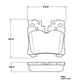 thumbnail image 1 of Pastillas Freno Para Auto Nxt-1283, 1 of 3
