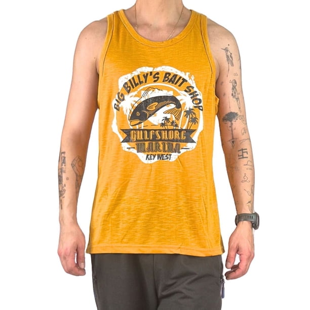 Polera Sin Manga Musculosa Hombre Diseño Colores 240