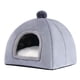 thumbnail image 1 of Cama Para Gatos Calmante Snooze Tienda De Campaña Para Gatos Con Calentamiento Automático Cueva Para Perros Pequeños Gatitos Gatos Gris S, 1 of 5