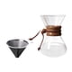 thumbnail image 4 of Verter Sobre Cafetera De Vidrio Cafetera Filtro Reutilizable Resistente Al Calor 400ml Con Filtro, 4 of 5