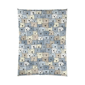 Milsleep - Juego De Edredón Con Estampado Sin Costuras Ropa De Cama