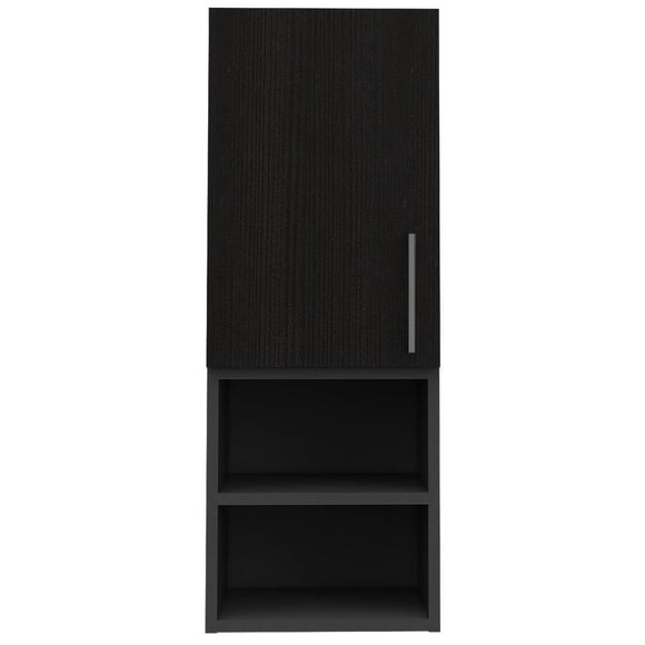 Botiquín Mueble Auxiliar De Baño Madrid Wengue - Plomo