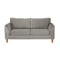 Latam Home - Sofá Milan 2C Con Resortes Pocket Tela Velvet Gris