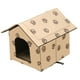 thumbnail image 3 of Casa Para Gatos Al Aire Libre, Caseta Para Perros Pequeña, Cueva Para Perros, Cachorros, Gatitos, Cama, Casa Para Mascotas, Color Amarillo S, 3 of 5