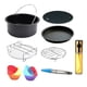 thumbnail image 3 of 13 Piezas De Accesorios Para Freidora De Aire Antiadherente Para Barbacoa Para Hornear De 8 Pulgadas, 3 of 5