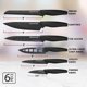 thumbnail image 2 of Granitestone Nutriblade 6 Piece Ultra Sharp, PFOA-Free Set, 2 of 3