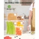 thumbnail image 5 of [Bolsas selladoras al vacío] Syntus 40 unidades para alimentos reutilizables sin BPA, 5 of 7