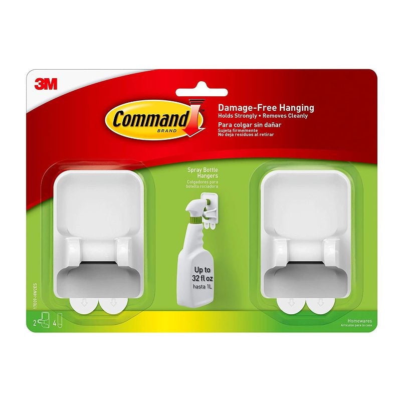 Pack De 2 Colgadores Para Botella Rociadora Command