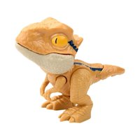 Magideal - Dinosaurio Juguete Figura De Acción Creativa Con Las Flexible Tricky Mano Animal Marioneta De Mano Para Regalos , Velociraptor Amarillo