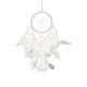 thumbnail image 2 of Atrapasueños Decoración Para El Hogar De Estilo Indio Con Regalo De Cumpleaños De Plumas, Color Blanco, 2 of 5