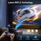 thumbnail image 5 of Proyector de Video SOPYOU Nativo 1080P Soporta 4K WiFi Bluetooth, 5 of 8
