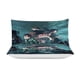 thumbnail image 3 of Demon Slayer Anime Home Bed 3-piece Set Classic Japanese Anime Polyester Wash Student Dormitory Set, 3 of 5