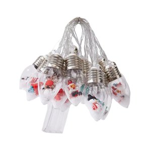 Ioensy - Cadena De Luces Led Navideñas De 1,5 M, Regalo Para Decoración Navideña Para El Hogar, Bodas