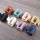 thumbnail image 5 of 8 Pcs 5x5cm Pequeños Clips de Garra de Cacampanao Cuadrados Abrazaderas de Cacampanao Rectángulo Antideslizantes Esmerilados Garras de Estilo de Cacampanao Clips de Mandíbula Mujeres Girls Grueso y De, 5 of 6