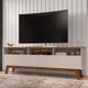 thumbnail image 2 of Rack Tv 65 Elegant Canbli Canela - Blanco, 2 of 4