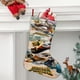 thumbnail image 2 of Franquicia de Kung Fu Panda Tema: Calcetines de Navidad, fino lino blanco para colgar en escaleras y chimenea, decoración navideña para el hogar, regalo de Navidad. 54cm × 38cm, 2 of 5