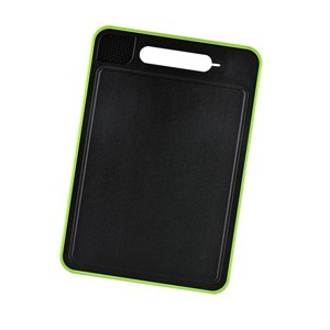 Magideal - Tabla De Cortar, Tabla De Cortar, Utensilios De Cocina, Tabla Rectangular Multiusos, Tabla De Doble Uso Para Tienda En Casa, Comida De Mar, Carne Negro