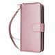 thumbnail image 1 of Funda Cartera con Cremallera y Correa para Samsung Galaxy A56 Soporte y Tarjetero Oro rosa, 1 of 6