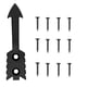 thumbnail image 1 of Euro Deer Skull Mount Hanger Kit Resistente De Ensamblaje Simple Resistente De Ensamblaje 12 PCS, 1 of 5