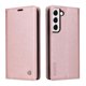 thumbnail image 2 of Funda Billetera de Cuero para Samsung Galaxy S22 con Tarjetero y Soporte - Tapa Magnética Rosa, 2 of 6