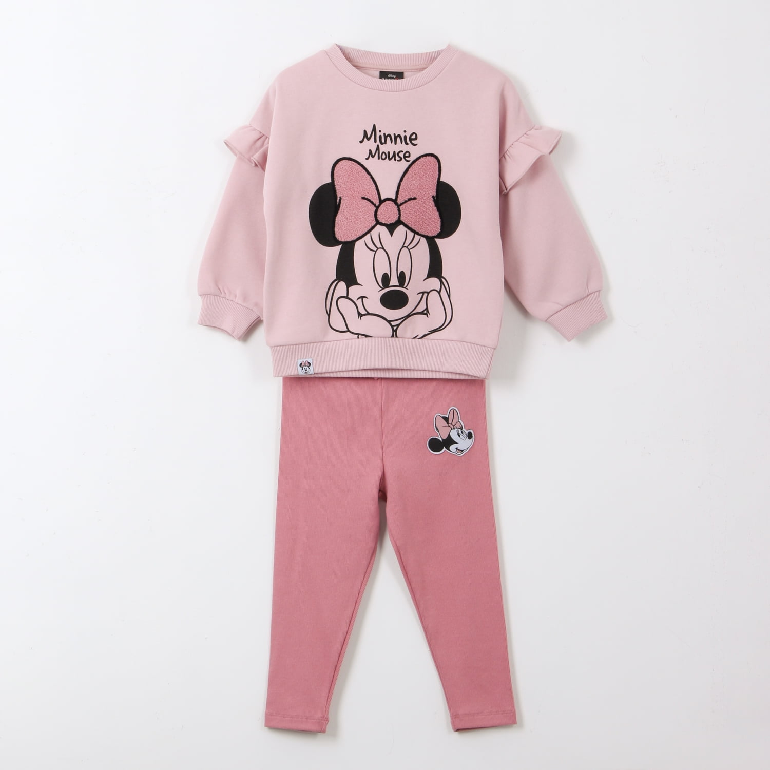 Conjunto Niña Vuelos Minnie Mouse Rosado Disney