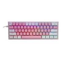 Redragon - Teclado Fizz Pro Pink/White - Red Sw Wifi Sp K616-Rgb Pw Sp