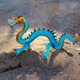 thumbnail image 4 of Figura Krystal Blue Dragon de Safari Ltd., 20 cm, pintada a mano, 4 of 7