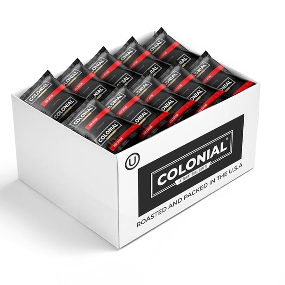 Paquetes de Café COLONIAL 71 g Alta Cafeína 100 uds