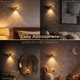 thumbnail image 5 of Apliques de pared Civicia pack de 2 plástico dorado, 5 of 6