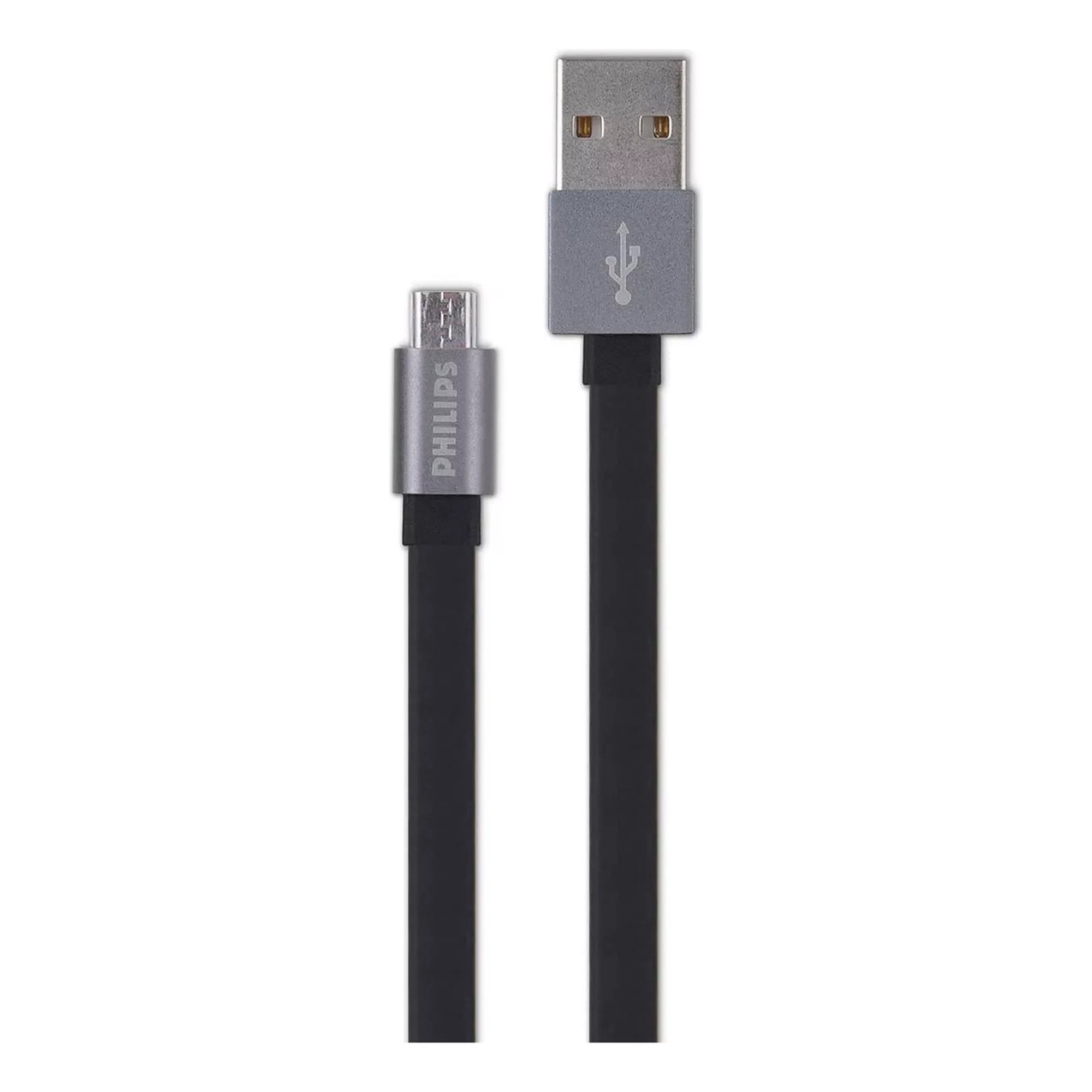 Cable Usb A Micro Usb 1.2mts Trenzado Negro Philips Dlc2518f