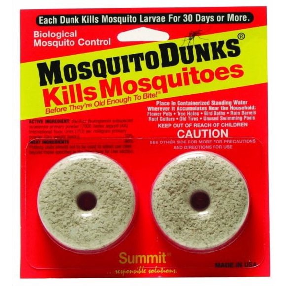 Mosquito Dunks Summit Paquete de 10 Mosquitos