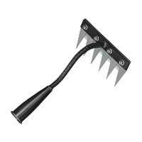 Ioensy - Herramienta Para Desmalezar El Jardín, Que Ahorra Mano De Obra, Para Eliminar Las Malas Hierbas En El Patio Trasero De La Granja, 6 Púas