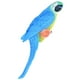 thumbnail image 1 of Adornos De Guacamayo De Loro De Plumas, Modelo Animal, Accesorios Para Fotos Para Patio De Césped, Azul, 1 of 3