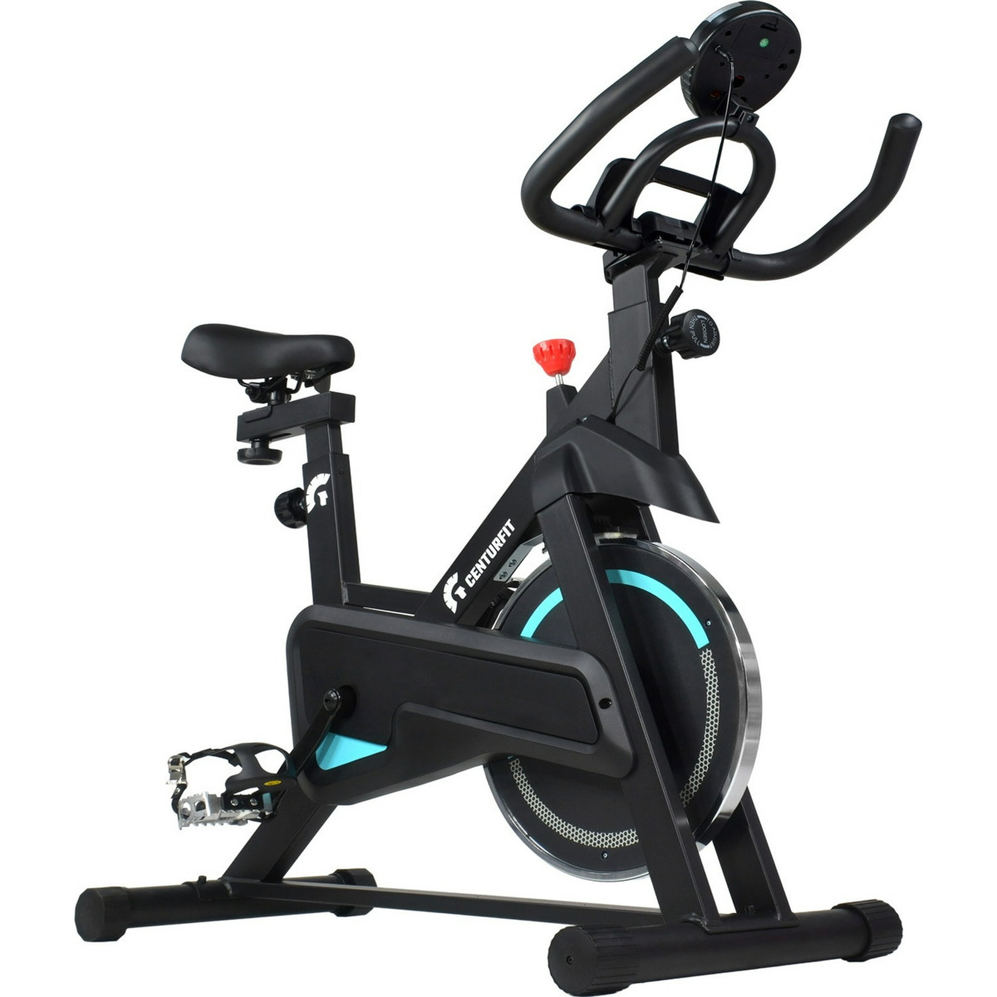 Centurfit - Bicicleta Estática Spinning Pro Centurifit Fitness 6kg