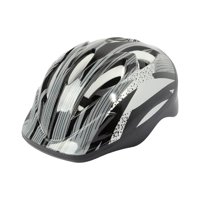 Ioensy - Casco De Bicicleta Juvenil Al Aire Libre Ligero Casco De Seguridad Para Bicicleta Casco De Bicicleta Niños Gris Negro