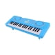 thumbnail image 2 of 37 Teclas Teclado De Piano Eléctrico Portátil Juguetes Educativos Para Regalos Al Aire Libre Azul, 2 of 5