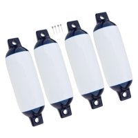 Magideal - Guardabarros De Parachoques De Barco, Parachoques De Muelle De Pvc, Accesorios De Barco, Guardabarros De Barco Marino, Boya De Barco Para Protección P Juego De 4 Guardabarros Para Barcos.