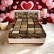 thumbnail image 1 of Fabric Texture Printed Bed Cover Set Made from Soft And Comfortable Material for a Pleasant Sleeping Experience Suitable for Various Bed Sizes Ideal for Homes H, 1 of 1